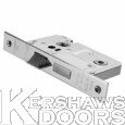  2 Lever Bathroom Lock Chrome 