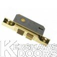 2 Lever Rebated Lock Brass 
